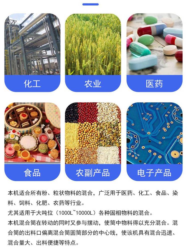 混合機(jī)適用范圍 混合機(jī)適用范圍