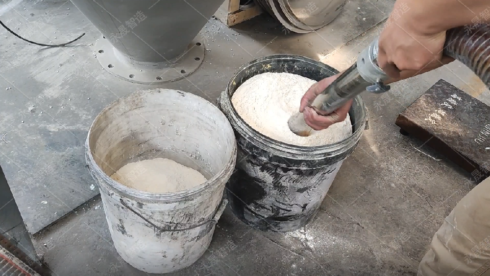 面粉真空上料機(jī)試機(jī)