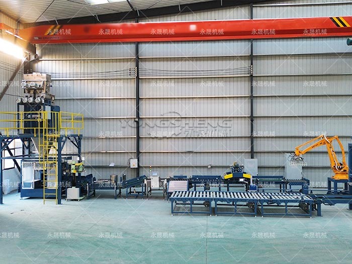 全自動(dòng)PLC輸送包裝碼垛產(chǎn)線